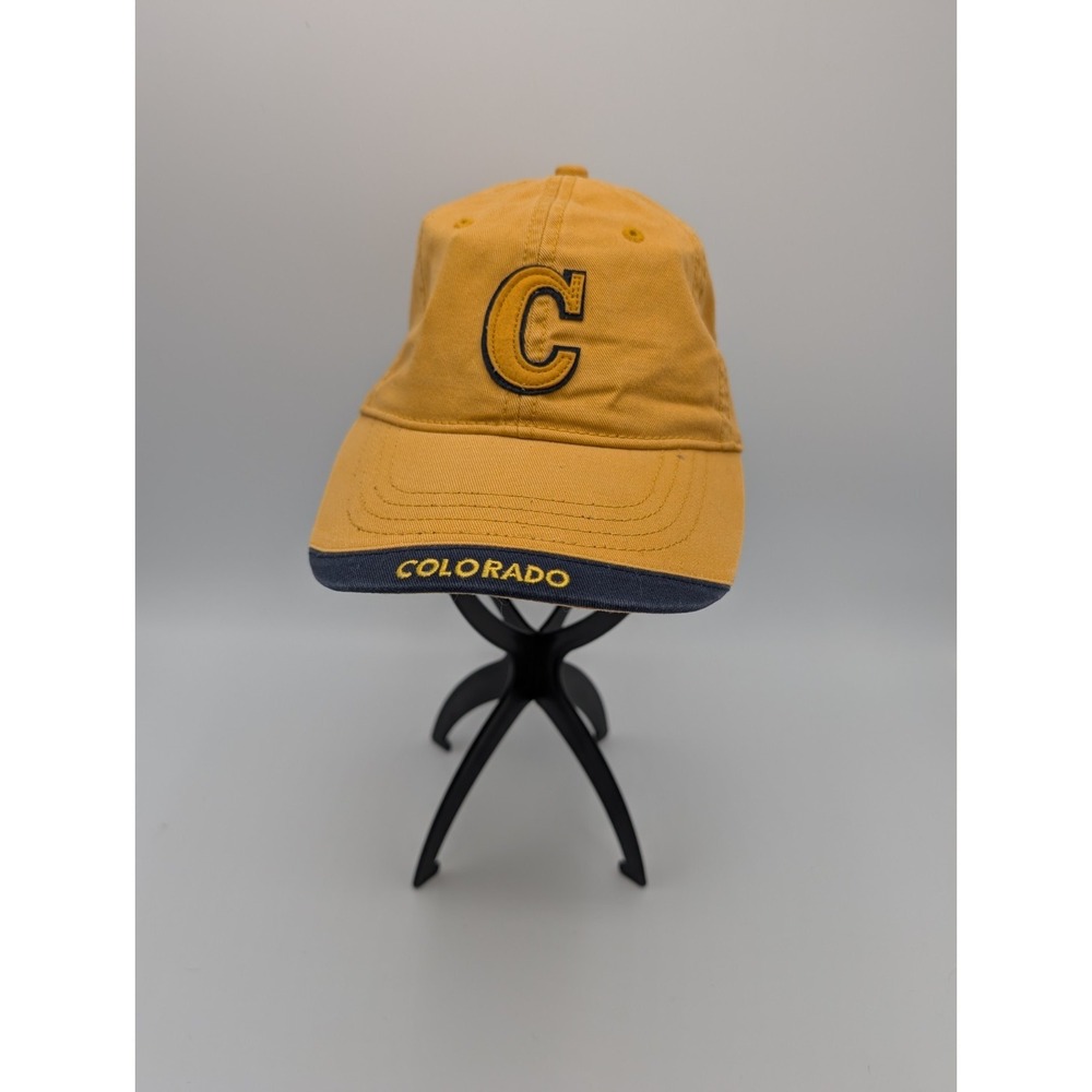 Colorado Baseball‎ Hat Cap Yellow Unisex Adjustable Headwear Dad Strapback
